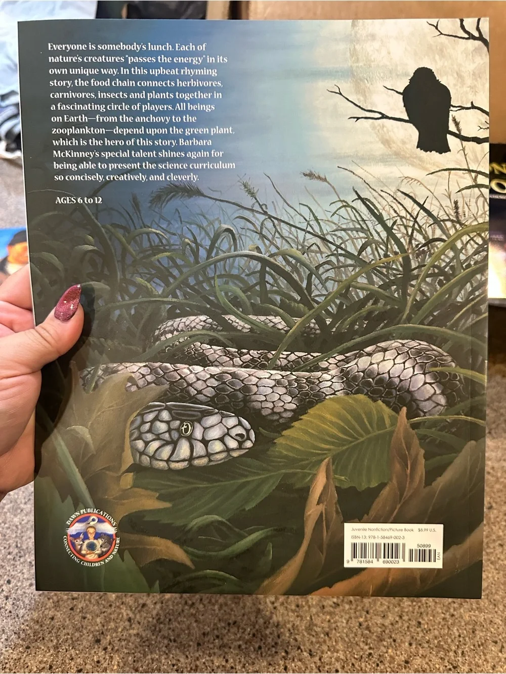 Pass The Energy, Please! - Bird Care Inspirational Book (Blue/Gray)